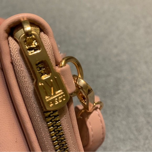 Montana West Pink quilted Crossbody Cell Phone bag RFID with full wallet NWT - Picture 9 of 9